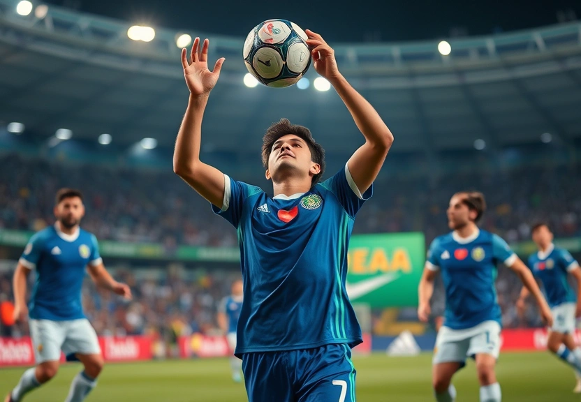 Representação visual de Itália triunfa em emocionante partida de nove gols e renova esperança na Copa