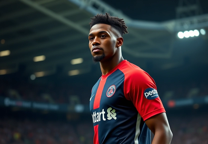 Representação visual de Como Frankfurt transformou Ekitike de rejeitado do PSG em uma transferência de £69 milhões para o Liverpool