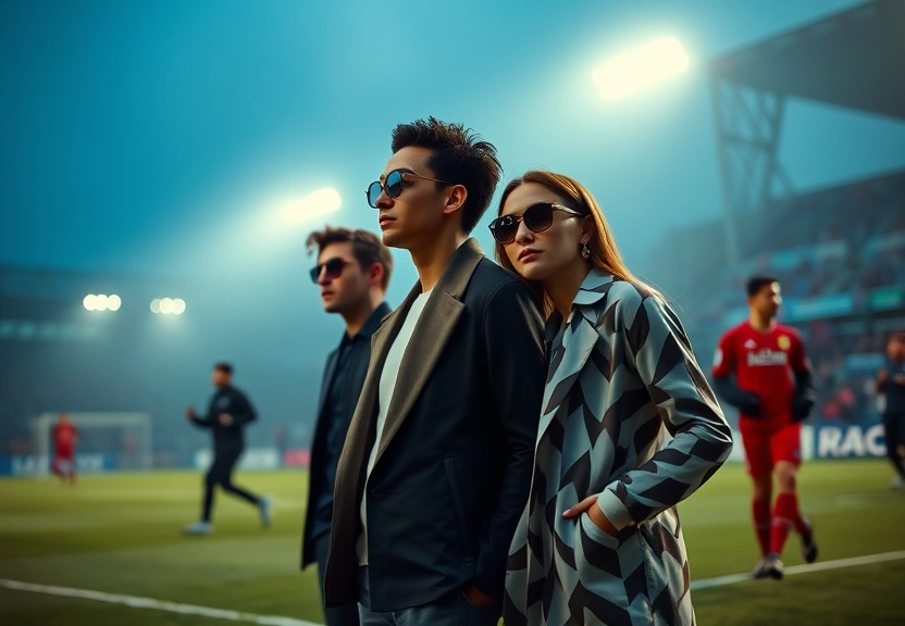 Representação visual de A parte que eu gosto é quando você ganha - Dyche sobre os fashionistas do futebol