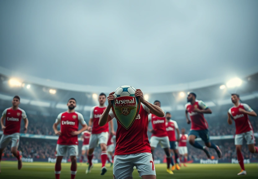 Representação visual de A defesa do Arsenal pode levá-los à glória do título?